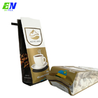 изготовленный на заказ напечатанный Ziplock сумки кофе 250g упаковывая с пакетом кофе плоского блока клапана нижним