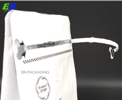 штейновая сумка кофе белого квадрата 250gr нижняя изготовленная на заказ с клапаном и Ziplock