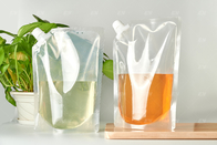 Питьевой Eco дружелюбный прозрачный стойки 250ml мешок еды вверх с мешком напитка сока Spout пластиковым