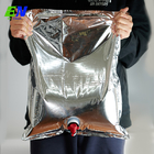 Подгонянная сумка размера в металлизированном коробкой мешке Spout для жидкостной упаковки с соплом бабочки