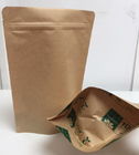 Compostable стойки мешок вверх упаковывая сумку плодов сумок Kraft упаковывая сухую