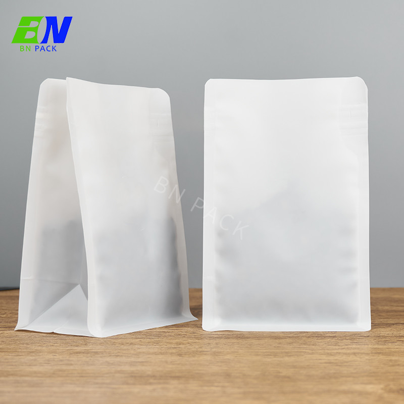 Изготовленная на заказ печатая сумка кофе Recyclable сумки материала 100% PE плоская нижняя с клапаном