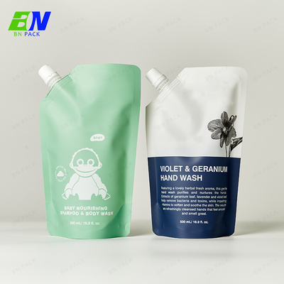 Мешок Spout PE Eco дружелюбный 100% Recyclable двойной Refill жидкостная упаковывая сумка