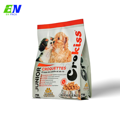 5 Kg большой емкости   Мешок сумки пластикового корма для домашних животных фольги Aluminnum упаковывая Ziplock плоский нижний